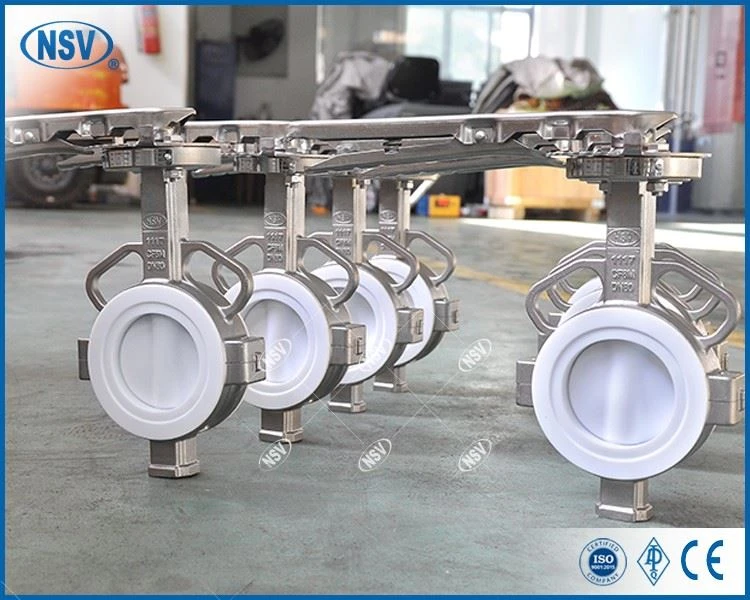 ASTM A351 CF8M (SS316) Full Lined Concentric Butterfly Valve best