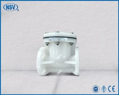 صمام فحص PVDF